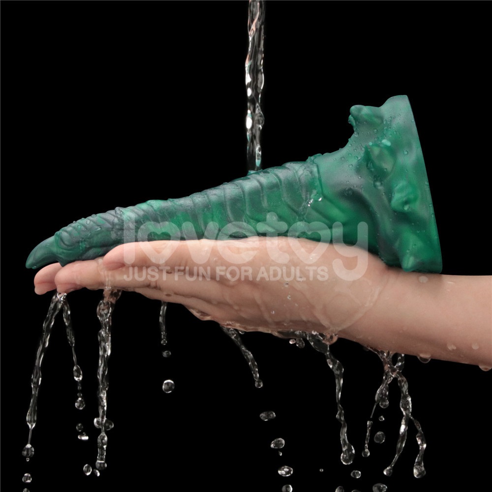 Introducing our uniquely designed fantasy dildo, the Savage ... Lovetoy - Savage Charm Vibro Dildo - Blue photo-9