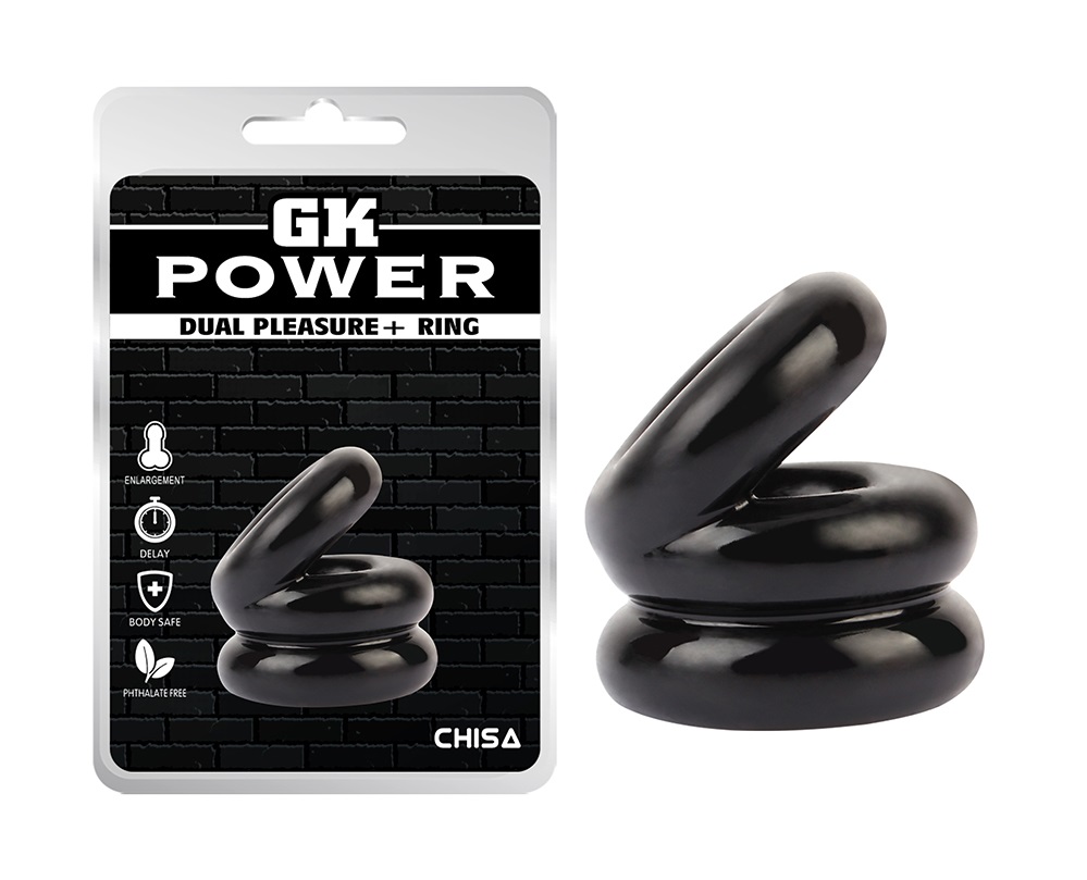 For hard and long lasting, Phthalates Free
Material: TPE
Pr... Chisa - Dual Pleasure Plus Ring - Black photo-5