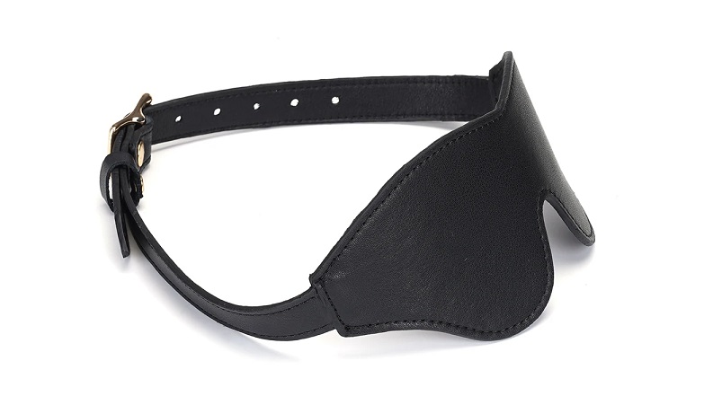The design elements of dignity, elegance and extravagance ha... Liebe Seele - Leather Blindfold - Dark Secret photo-2