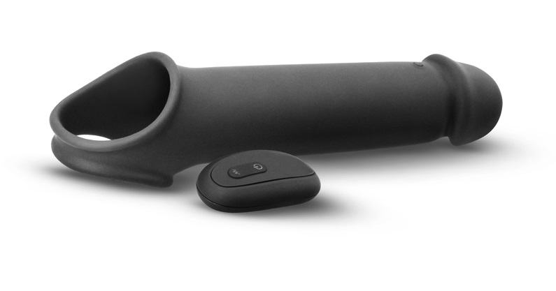 Renegade’s Brute extension provides extra inches and extra p... NS Novelties - Renegade Brute Vibro Extender - Black photo-3