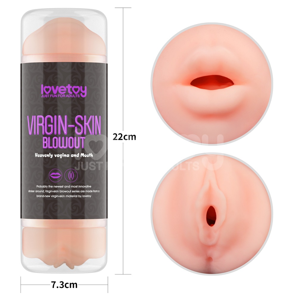 It defeats other male strokers by its unbelievable realistic... Lovetoy - Blowout Vagina & Mouth Stroker photo-12