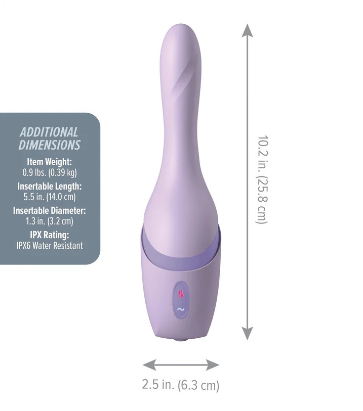 Get ready for lift-off! The Hello Bang, our newest and most ... JimmyJane - Hello Bang Thrusting Massager - Purple photo-8