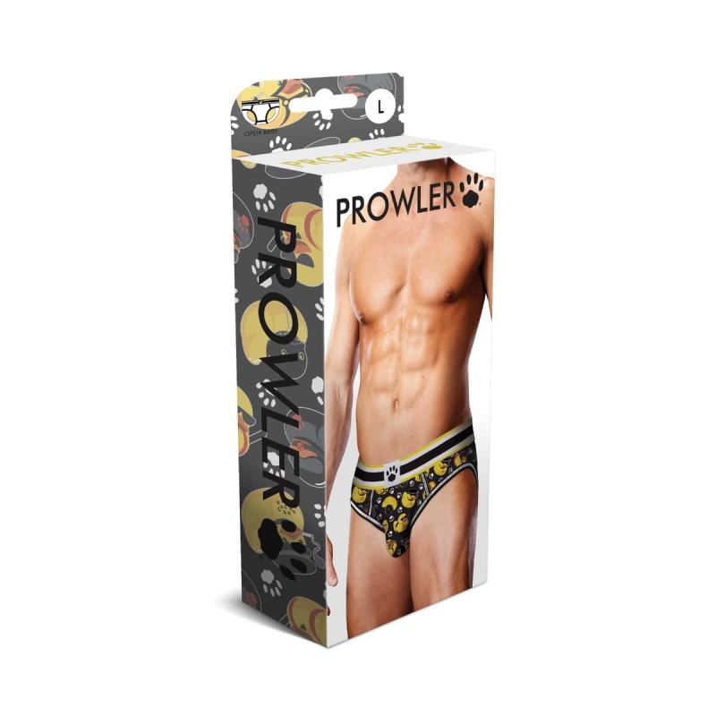 Are you looking for sexy and fun underwear to surprise your ... Prowler - Duck Open Brief - Black - XXL photo-3