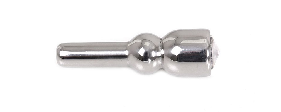 This cool looking penis plug has a unique bead and clear sto... Kiotos - Jewel Bead Mini Cock Plug photo-3