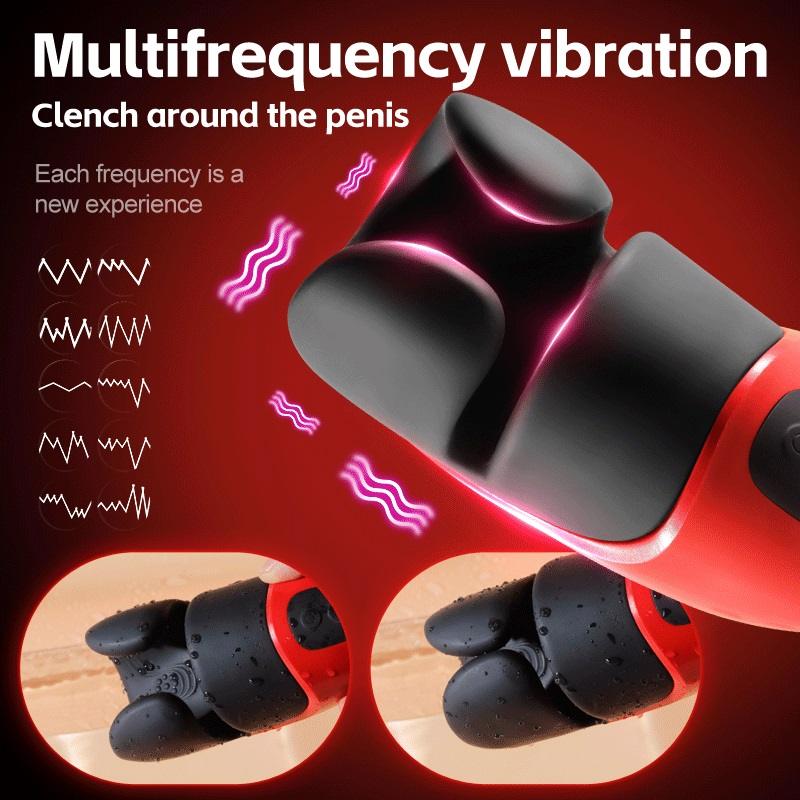 10 Kinds of vibration
10 speeds biting function
Rechargeabl... Secwell - Lena Vibro Masturbator - Black photo-2