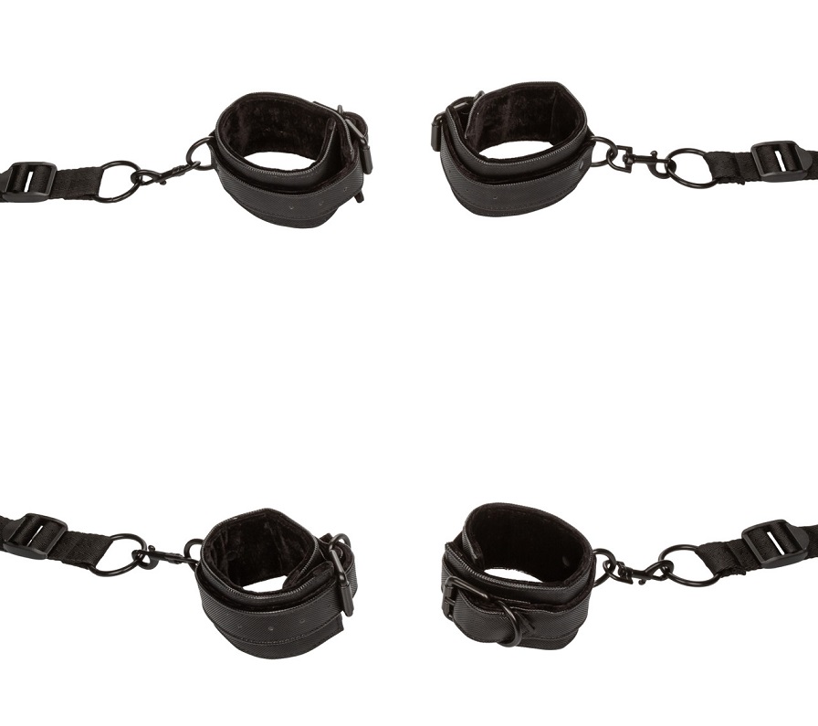 Beware: The Boundless Bed Restraint may tie up your evenings... CEN - Boundless Bed Restraint - Black photo-5