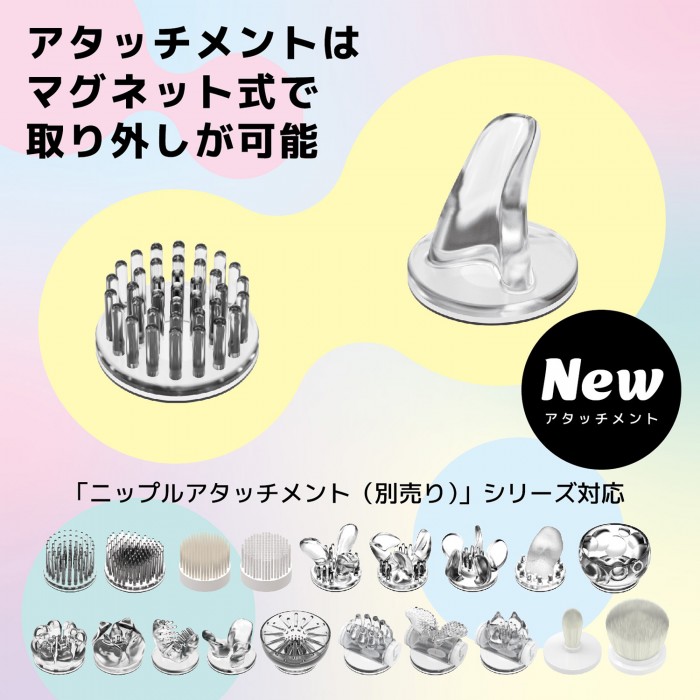The long-awaited handy type is here! A new product in the Ni... SSI - Nipple Dome Dream Ride - White photo-4