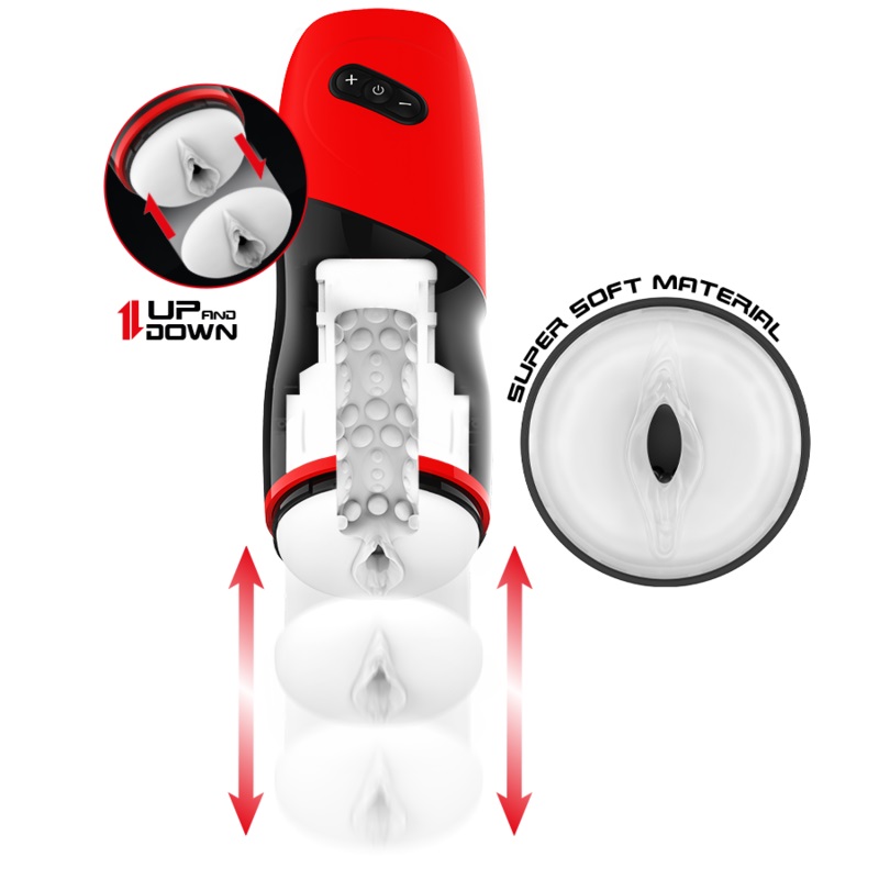 The XPEED automatic masturbator for men from the ... Jamyjob - Xpeed Thrusting Moaning Masturbator photo-3