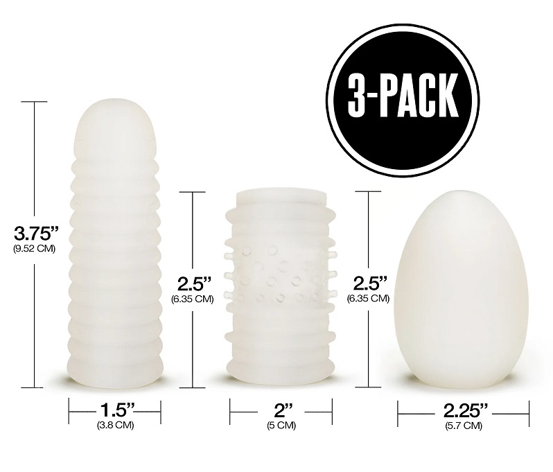 Choose your pleasure with the Happy Ending Just Add Water Wh... Happy Ending - Just Add Water Triple Play Stroker Set photo-2