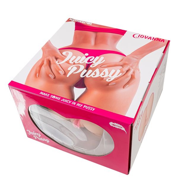 Oh, what an ass! It’s absolutely impossible not to pay atten... Juicy Pussy - Giovanna Double Hole Masturbator - Skin photo-13
