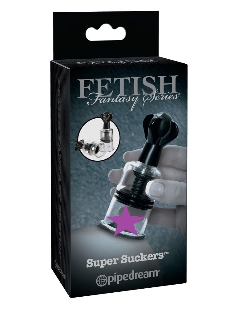 Make your nipples perk with pleasure with the Fetish Fantasy... Fetish Fantasy - Super Suckers - Black photo-3