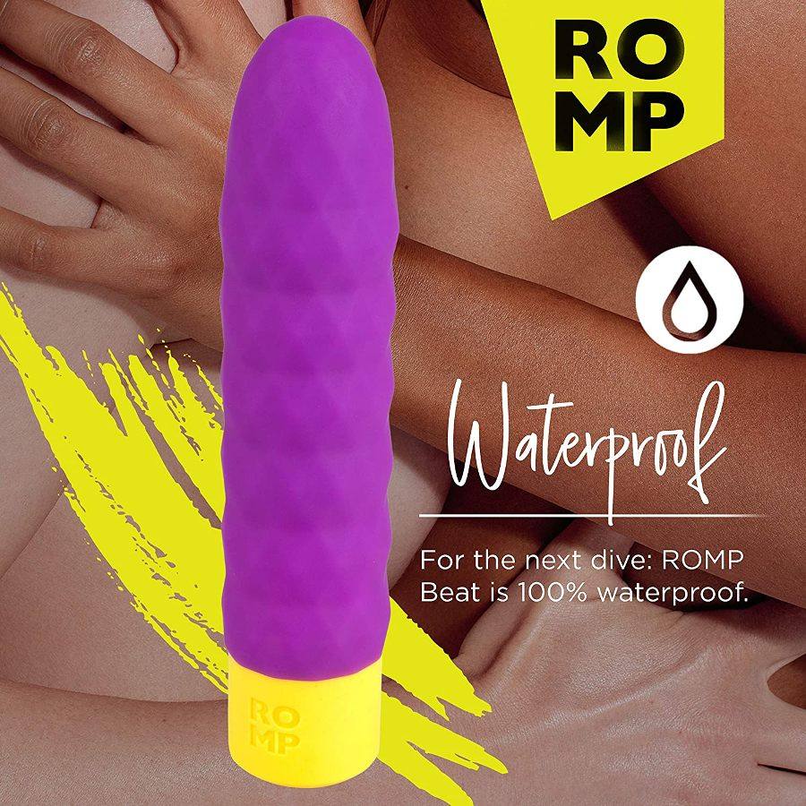 我们想通知您,适用于 Wow Tech 产品(ROMP、Womanizer、We-Vibe、Arcwave)的充电器适配... Romp - Beat 震动棒 - 紫色 照片-10