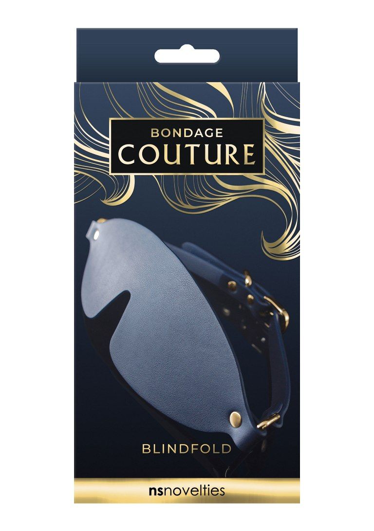 Indulge your innermost desires with Bondage Couture from NS ... NS Novelties - Bondage Couture Blind Fold - Black photo-2