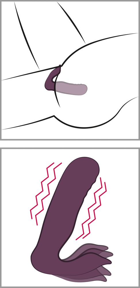 Deeply stimulating, discreet pleasure-giver for the panties!... Javida - RC Shaking Panty Vibe - Purple photo-10
