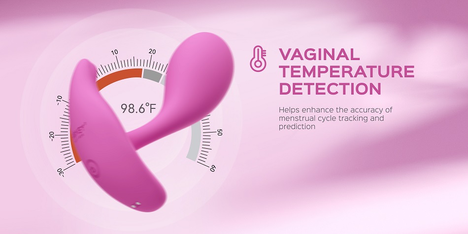 Designed with hands-free enjoyment in mind, OLY 2 features a... Honey Play Box - Oly 2 Sensing App Vibrator - Pink photo-5