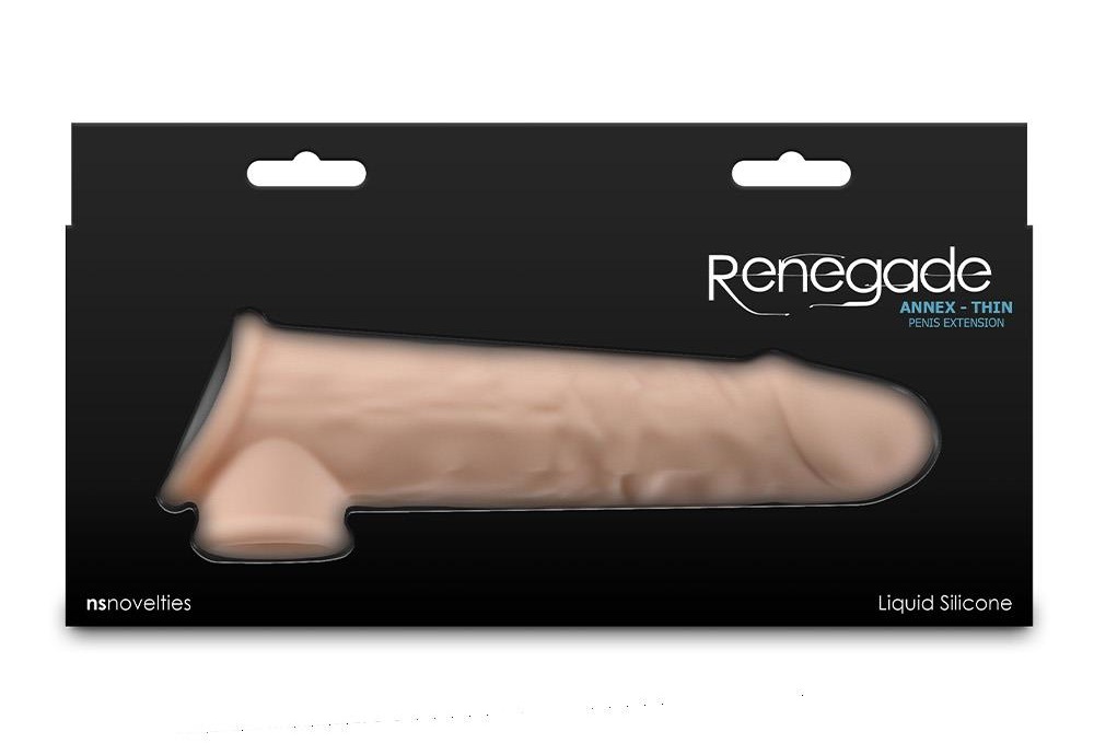 Designed for comfort and performance, the Renegade Annex - T... NS Novelties - Annex Thin Cock Sleeve - Flesh photo-3