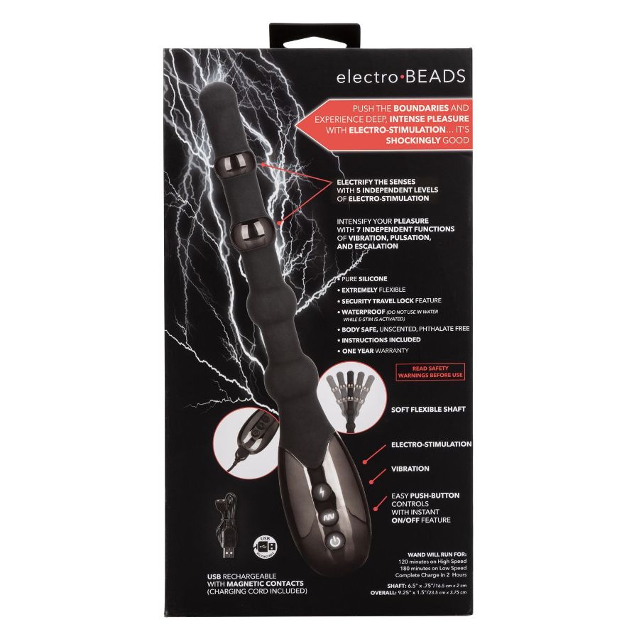 Electrify the senses with the thrilling Volt Electro-Beads. ... CEN - Volt Electro-Beads Stimulator - Black photo-10
