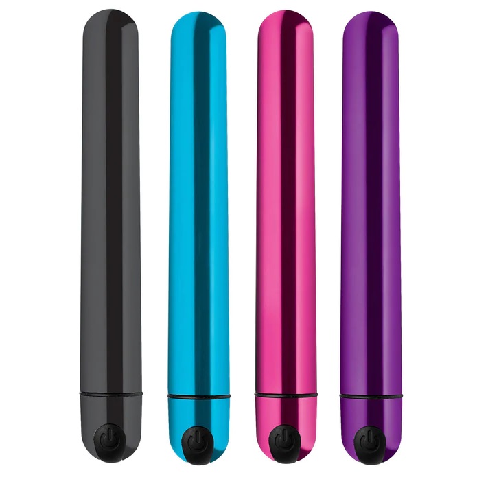 Have fun with this beautiful, metallic pink bullet! Known fo... Bang! - 10X Slim Metal Bullet - Pink photo-6