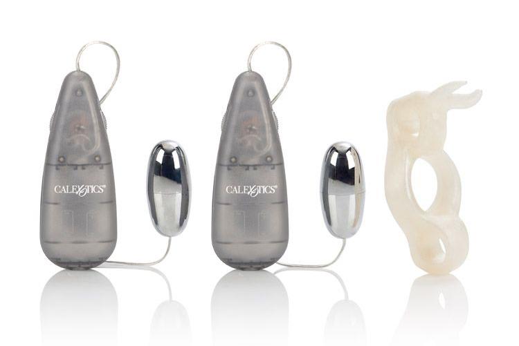 Enjoy unlimited frisky fun with the erotic Rockin' Rabbit. T... CEN - Rocking Rabbit Cock Ring With Vibration photo-2