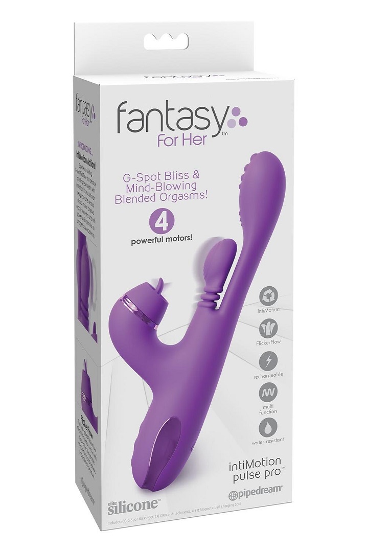 Pipedream - Intimotion Pulse Pro Rabbit Vibrator - Purple 照片-7