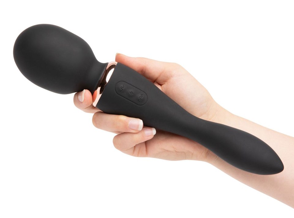 The combination of power and versatility with two motors and... Nu Sensuelle - Alluvion XLR8 Wand - Black photo-2