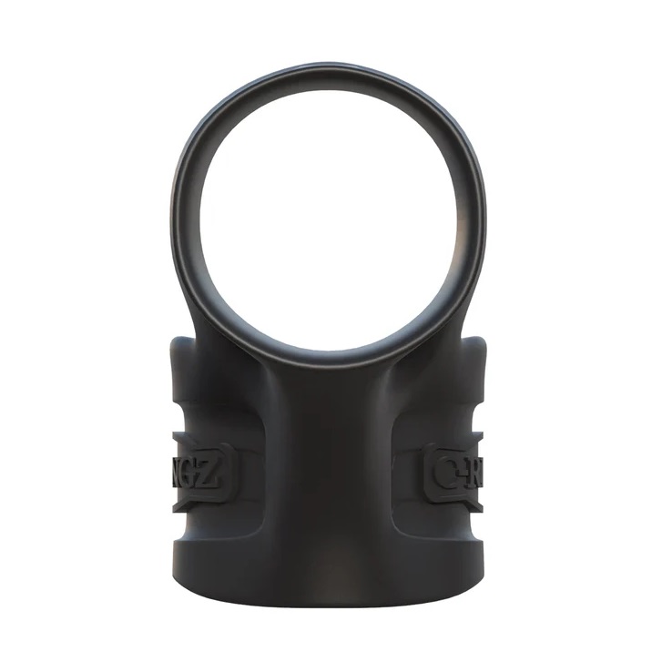 When you want to be bigger, harder, and last longer, the Mr.... Pipedream - Mr. Big Cock Ring & Stretcher - Black photo-2