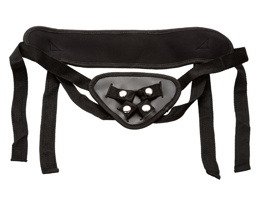 The Boundless Silicone Pegging Kit is made to thrust you int... CEN - Boundles Strap-On Pegging Kit - Black photo-5