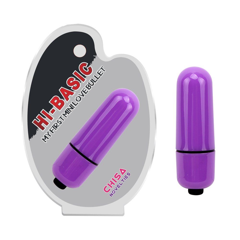 7 Vibrating Functions, Waterproof, Phthalates Free.
Materia... Chisa - My First Mini Love Bullet - Purple photo-2