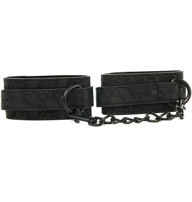 Restraint can be a luxurious experience
Feel the gentle care... Sportsheets - Midnight Lace Cuffs - Black photo-2