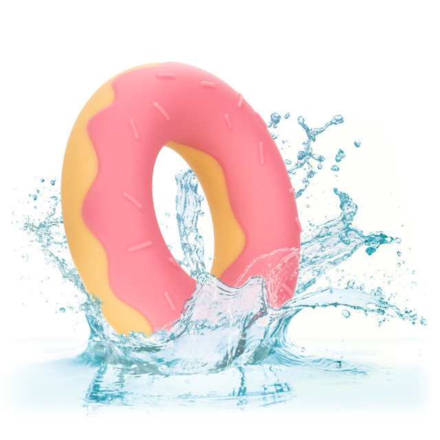 The Naughty Bits Dickin' Donuts Silicone Donut Cock Ring... CEN - Naughty Bits Dickin’ Donuts Ring - Pink photo-10