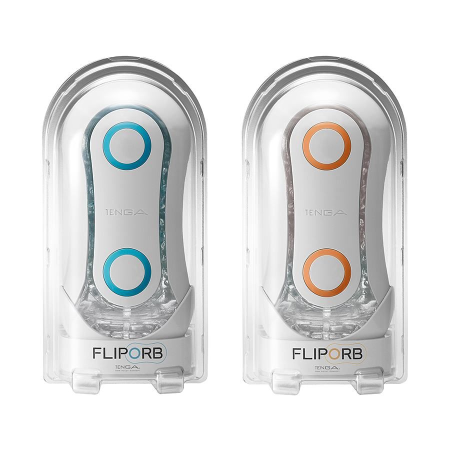 Tenga Flip OrbOrange Crash是Tenga Flip系列自慰器的最新產品,它在中間打開後,既... Tenga - Flip ORB 飛機杯 - 橙色 照片-5