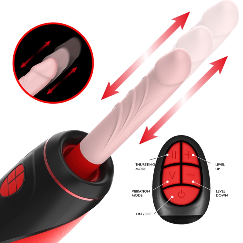 The PYSTON plug-in dildo masturbator from the JAMYJOB brand ... Jamyjob - Pyston Auto Sex Machine photo-3