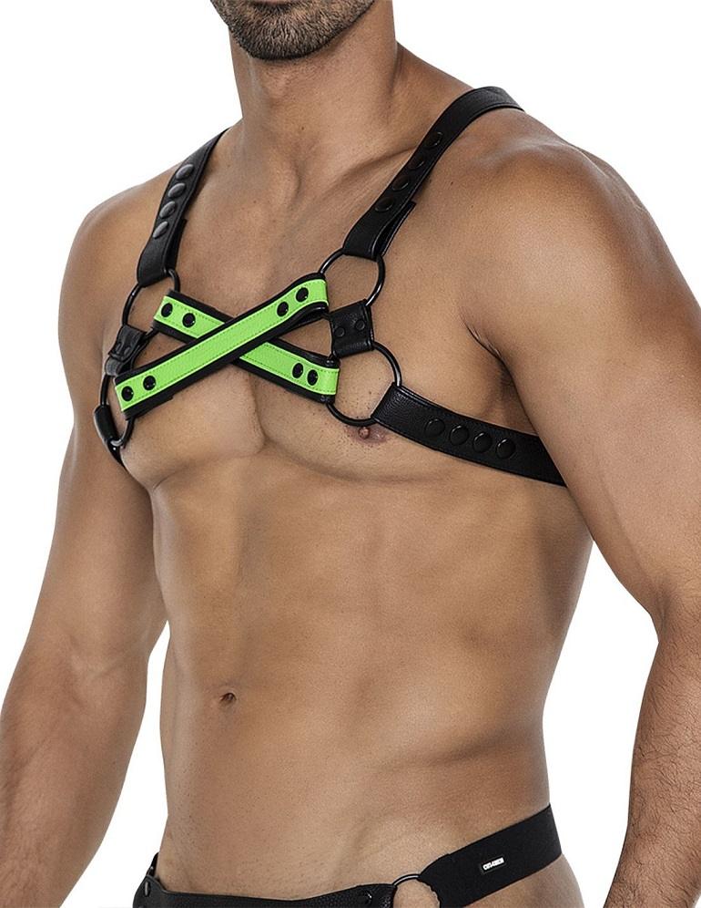 If you are looking for a high performance and versatile acce... Cut4men - 4way Harness - Green photo-4