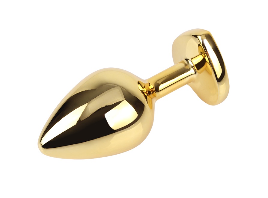 Metal plug for anal play and training
Tapered easy entry tip... Chisa - Heart Metal Plug M - Clear photo-4