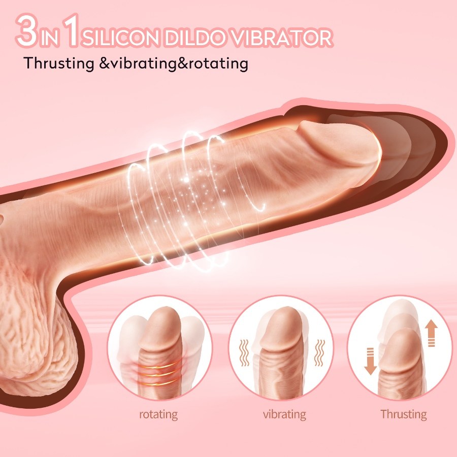 Body-safe silicone material
Strong sucking base design to re... Erocome - Aquila - Vanilla photo-6