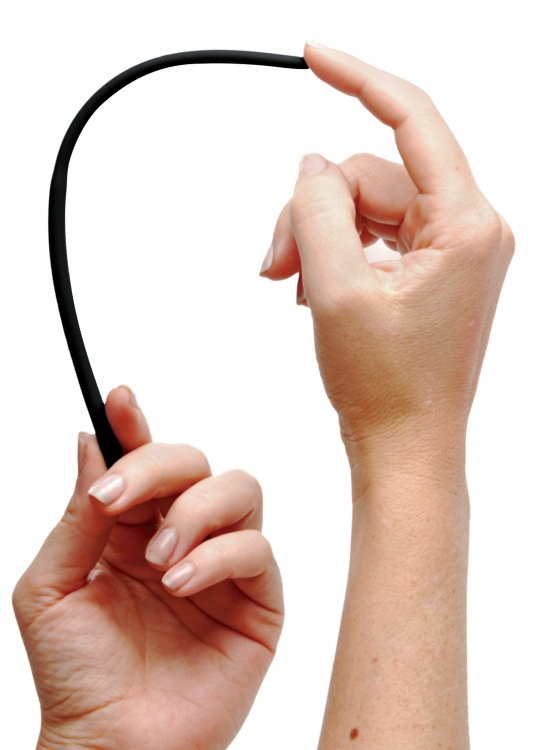 The silicone sounds are soft, flexible, and gentler than met... Mistress - Urethral Sound Trainer Set - Black photo-3