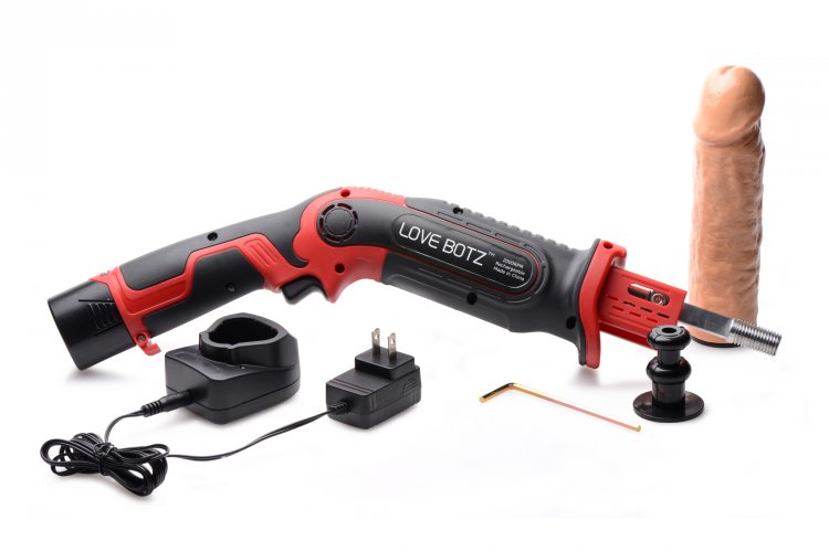 You have never felt anything like the intense thrusting powe... LoveBotz - Thrust-Bot Handheld Multi-Speed Sex Machine photo-6