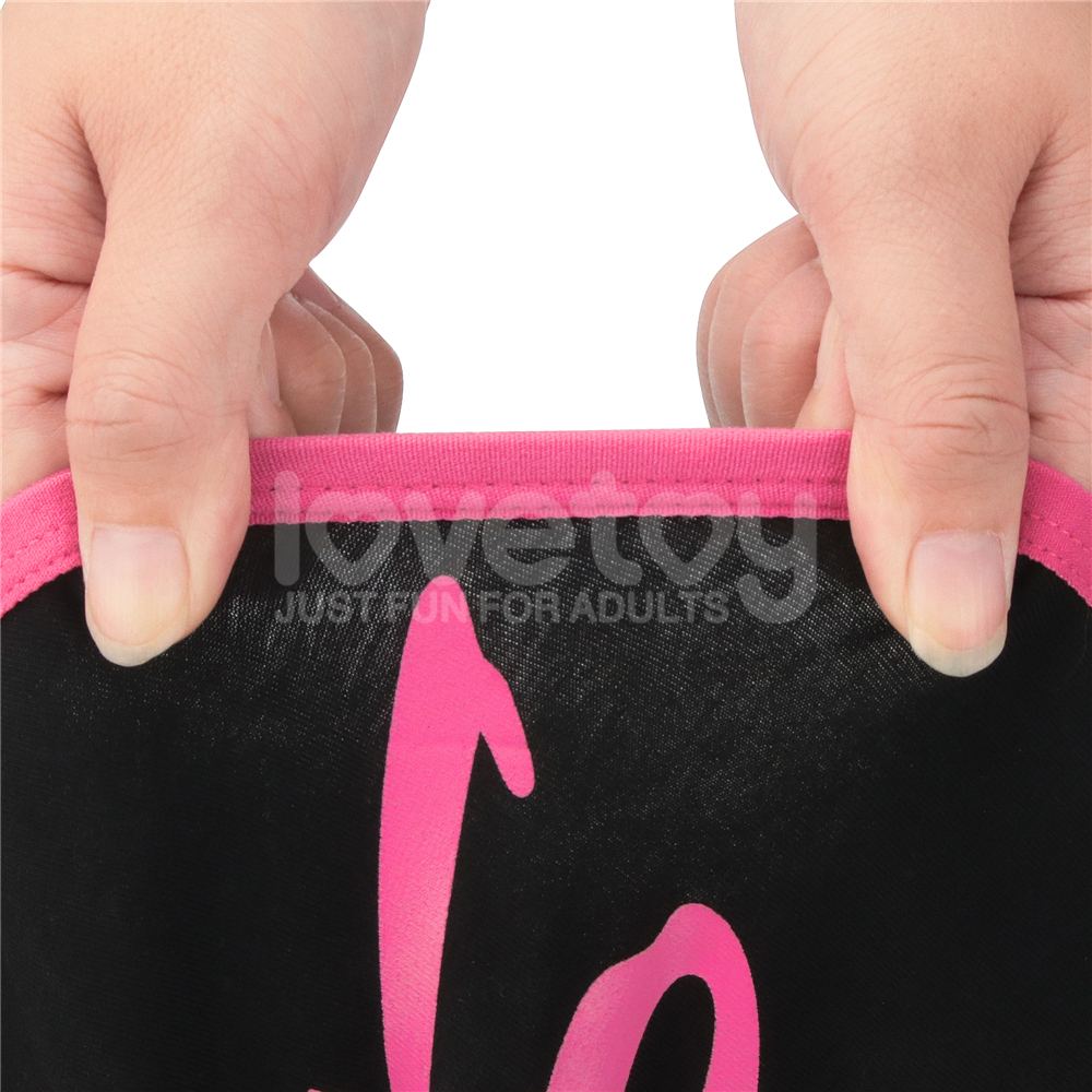 This alluring sexy undies is designed to boost your pleasure... Lovetoy - Slut Vibrating Panties L - Black photo-6