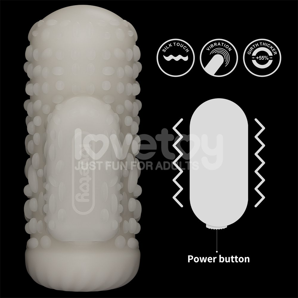 Discover ultimate pleasure and versatility with the Lovetoy ... Lovetoy - Knights Ring Vibro 2in1 Sleeve - Drip photo-16