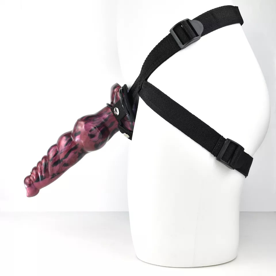 Material: silicone
Intotal L: 23cm
Insert L: 20.5cm
Max Diam... FAAK - Simon Strap-On - Dark Spirits photo-2