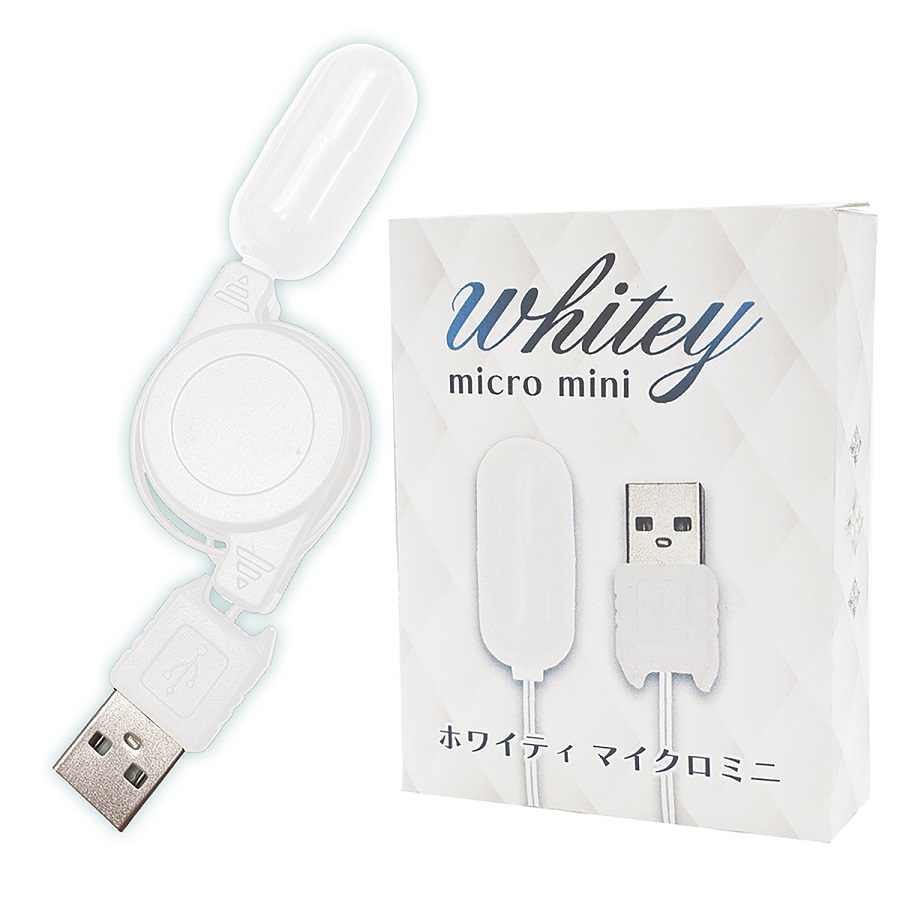 A micro handy vibe that can be easily used by simply pluggin... NPG - Whitey Micro Vibro Egg - White photo-6