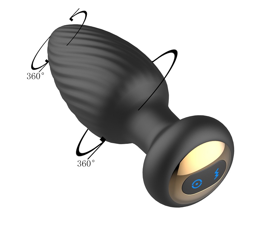 Funejoy Ultimate Anal Plug Training uses 100% silicone f... Secwell - Climax Light Thrusting Plug - Black photo-2