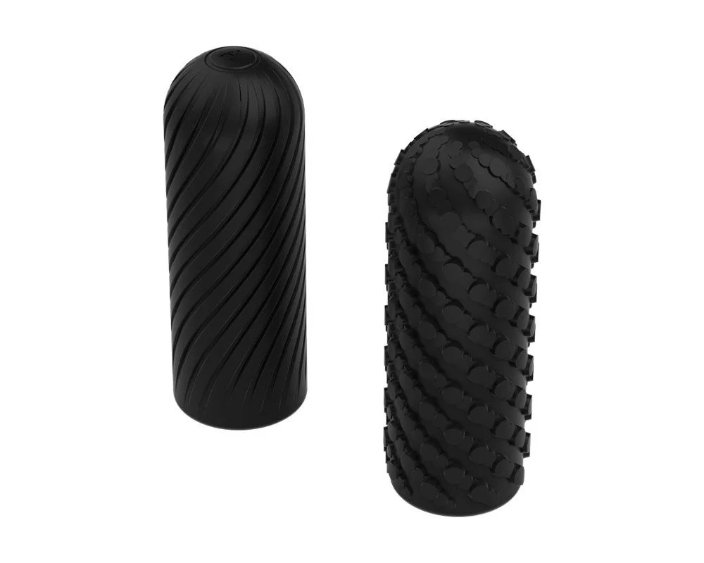 Ghost is a skin-soft silicone toy with a trick up its sleeve... Arcwave - Ghost Flip IT Pocket Stroker - Black photo-9
