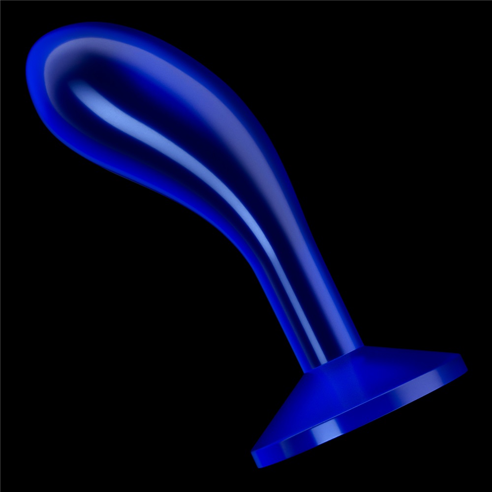 A sight for the most erotic of fantasies, lovetoy flawless c... Lovetoy - Flawless Prostate Plug 6'' - Blue photo-4