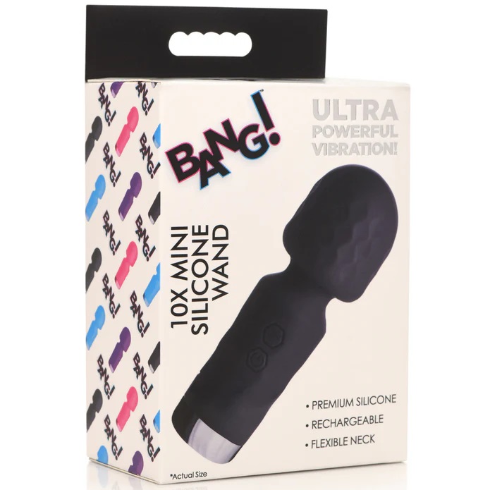This is for the discreet hedonists. For those always ready f... Bang! - 10X Mini Wand - Black photo-11