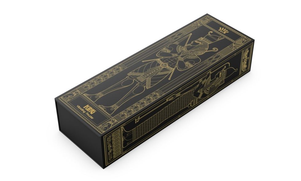 KING applies ZALO's breakthrough PowerThrust technology, org... Zalo - King APP Thrusting Vibrator - Obsidian Black photo-17