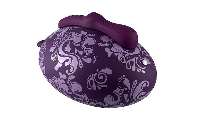 The hands-free sit-on Bouncy Bliss vibrator offers an extens... Bouncy Bliss - Flow Vibro Grinder Pillow - Purple photo-3