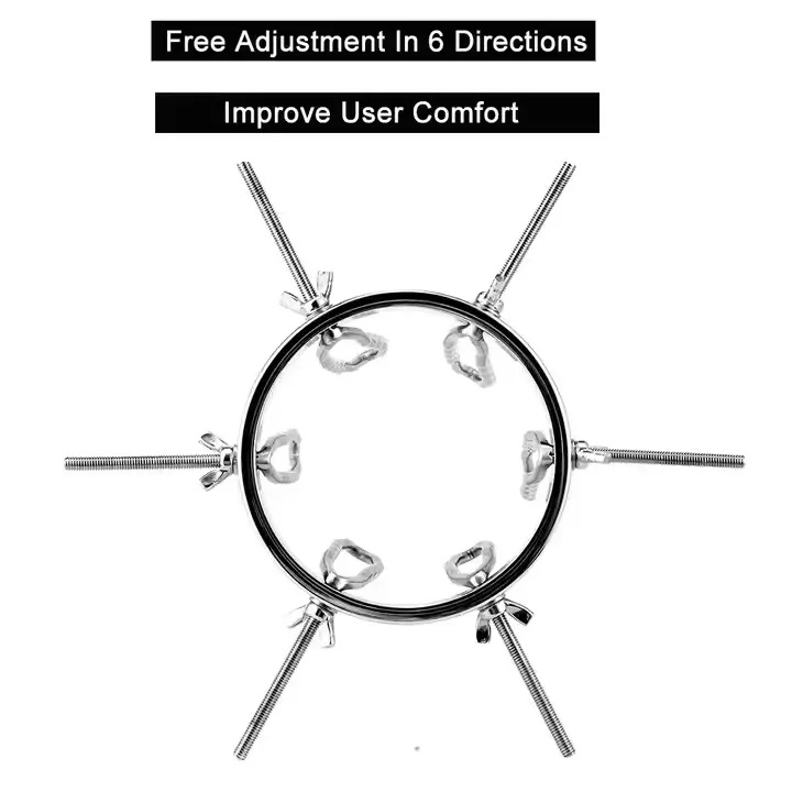 6 Claws metal adjustable anal dilator
Material: Aluminum Al... MT - Wavy Extreme Fisting Anal Spreader photo-6