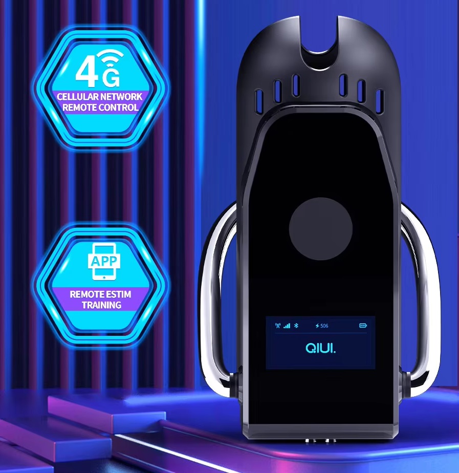 Introducing the Smart CAG·INK Pro Cellmate 3 Chastity Cage: ... QIUI - 3.0 App-Control Chastity Device S - Black photo-3