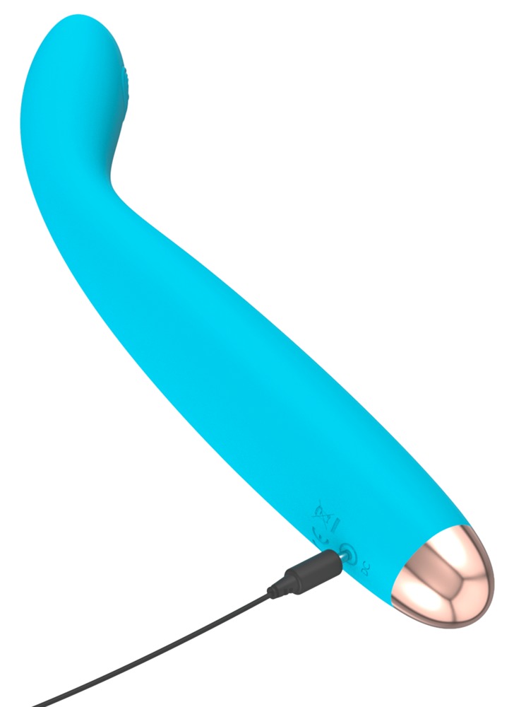 The small blue vibrator for hot pleasure!
This vibrator is s... Cuties - G-Spot Mini Vibrator - Blue photo-5